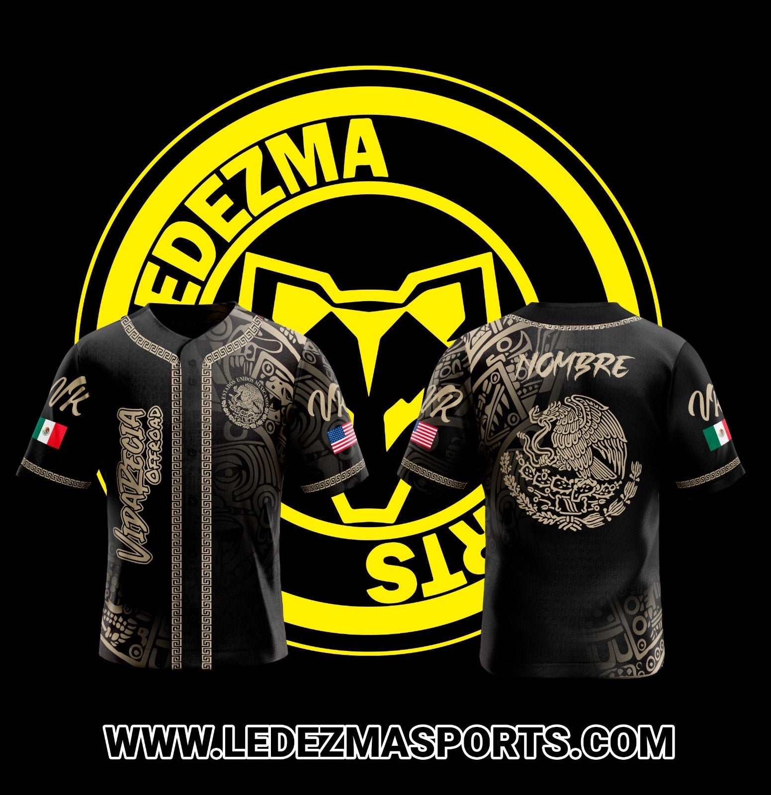 NEW 2025 VIDA RECIA BASEBALL JERSEY