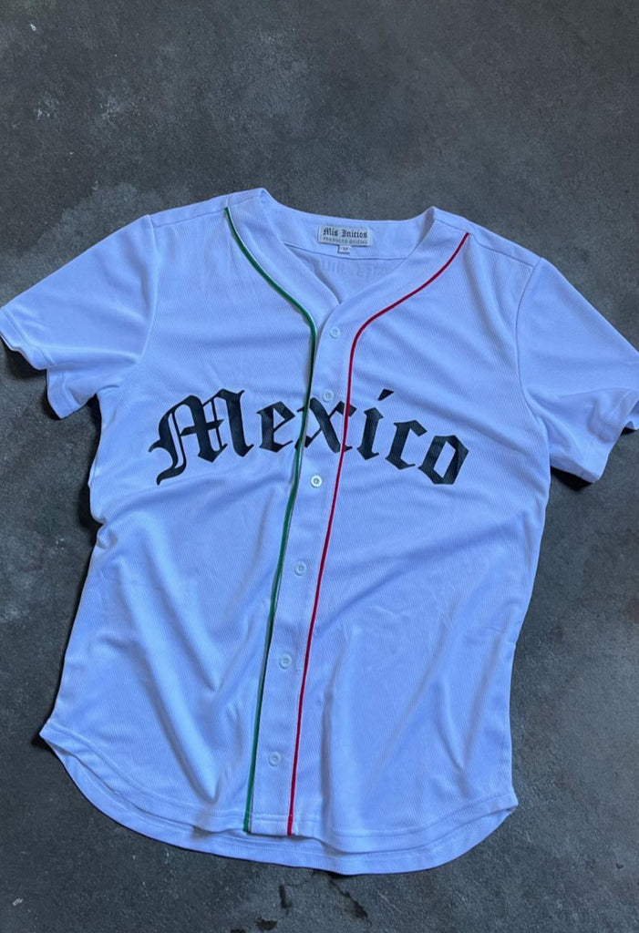 2023 white mexico Jersey – BeisbolMXShop